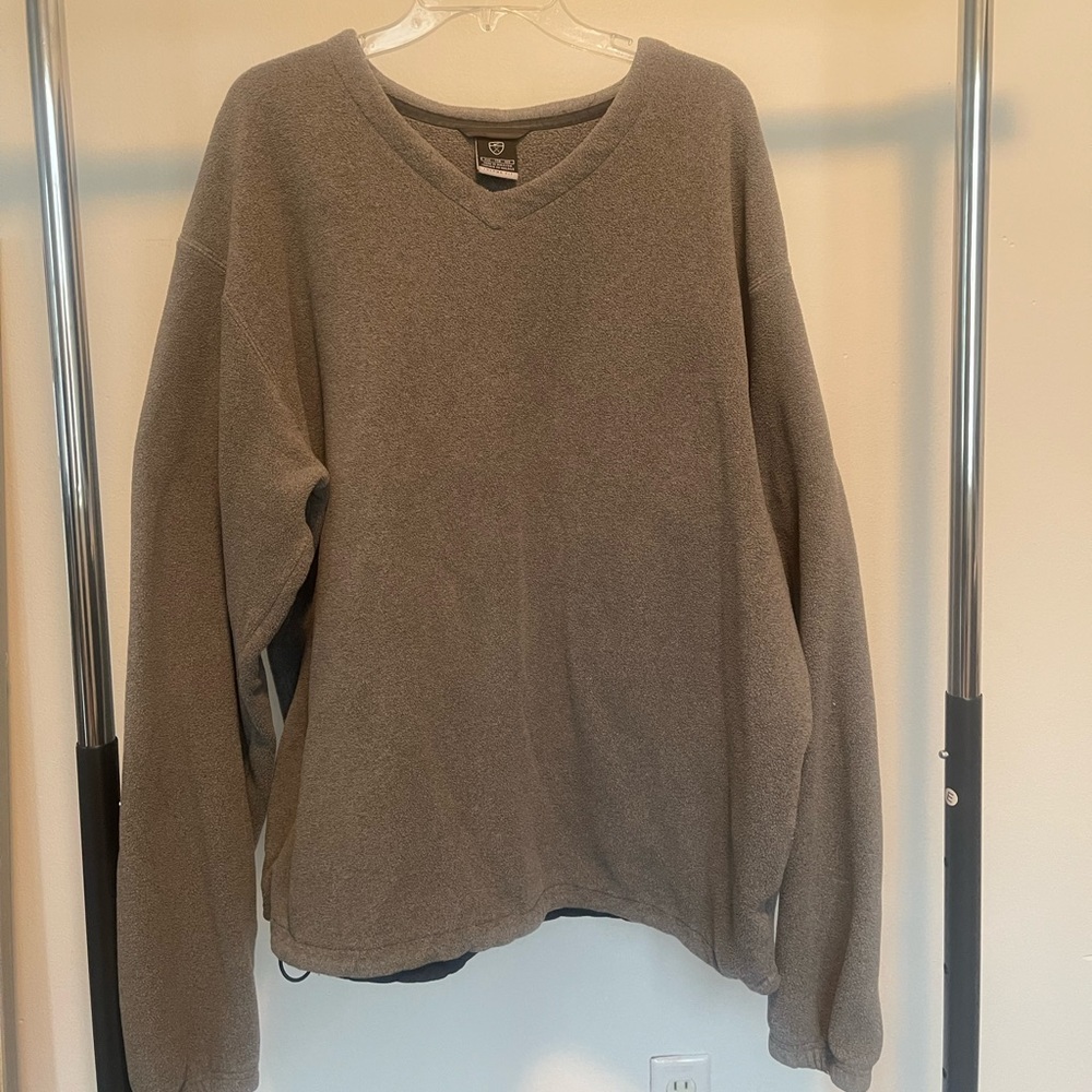 Vintage Nike Golf Therma Fit fleece pullover.